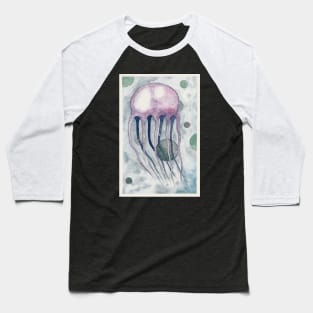 purple jellyfish Baseball T-Shirt